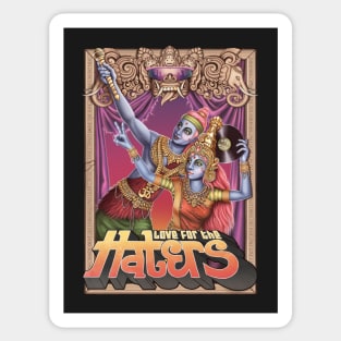 Love for the Haters Sticker